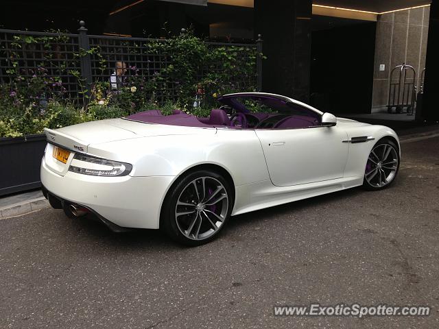 Aston Martin DBS spotted in London, United Kingdom