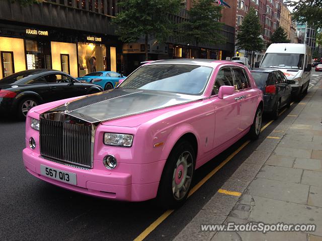 Rolls Royce Phantom spotted in London, United Kingdom