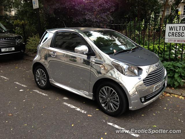 Aston Martin Cygnet spotted in London, United Kingdom