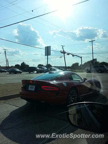 Dodge Viper spotted in Arlington, Texas