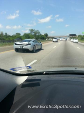 Mclaren MP4-12C spotted in Fort worth, Texas