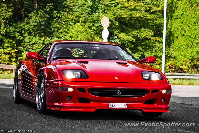 Ferrari Testarossa spotted in Hockenheim, Germany