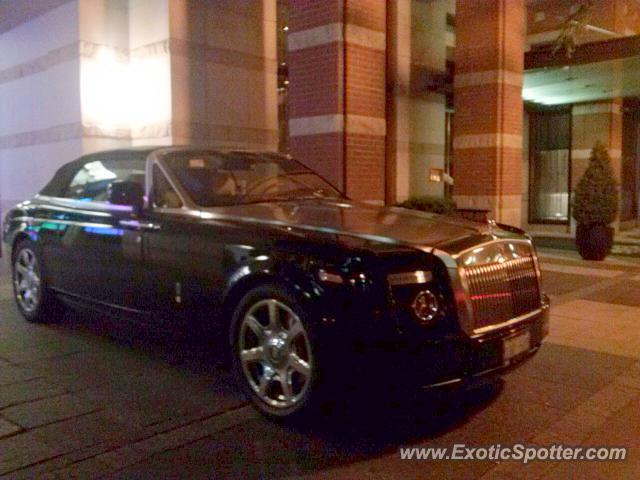 Rolls Royce Phantom spotted in Toronto, Canada