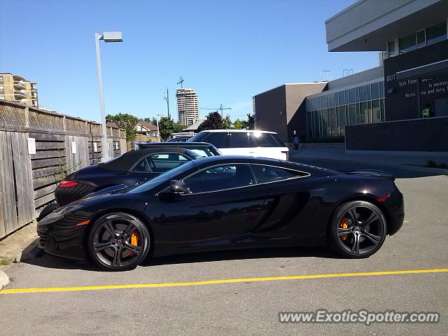 Mclaren MP4-12C spotted in Toronto, Canada