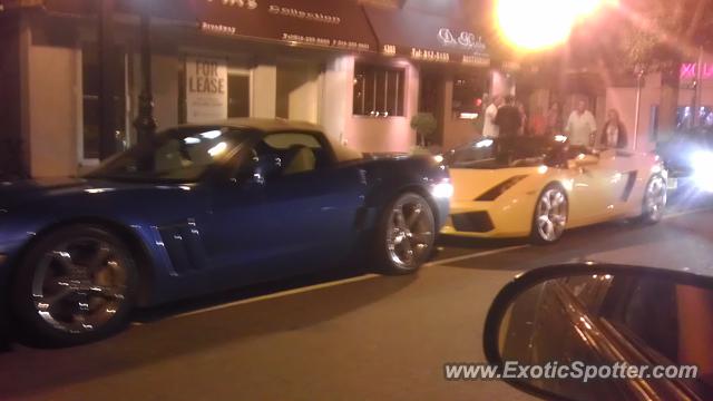 Lamborghini Gallardo spotted in Hewlett, New York