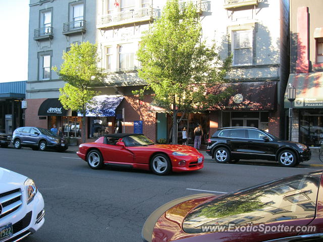 Dodge Viper spotted in Ashland, Oregon