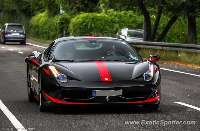 Ferrari 458 Italia spotted in Hockenheim, Germany