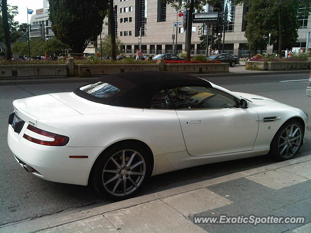 Aston Martin DB9 spotted in Toronto, Canada