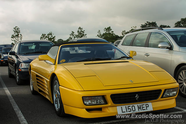 Ferrari 348 spotted in Silverstone, United Kingdom