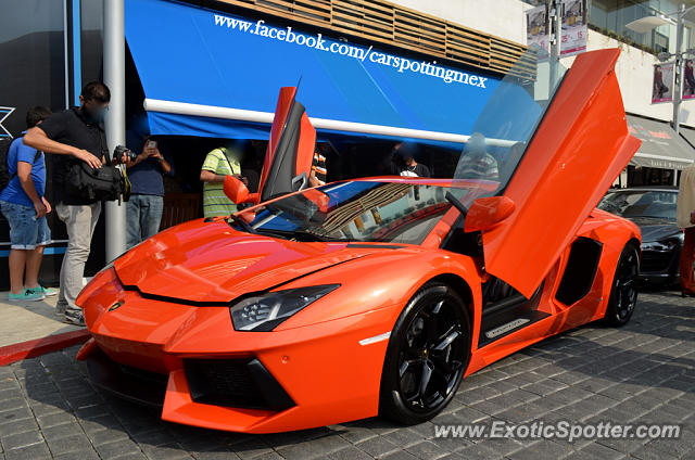 Lamborghini Aventador spotted in Guadalajara, Mexico