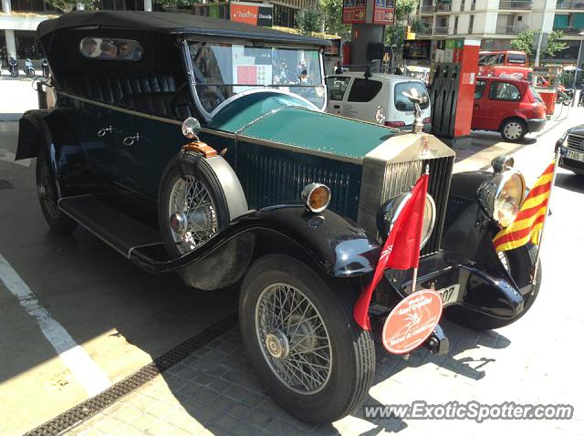 Rolls Royce Silver Ghost spotted in Barcelona, Spain