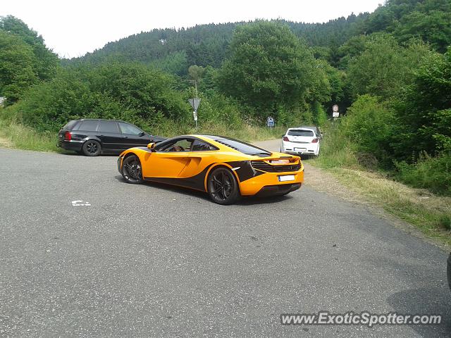 Mclaren MP4-12C spotted in Nürburg, Germany