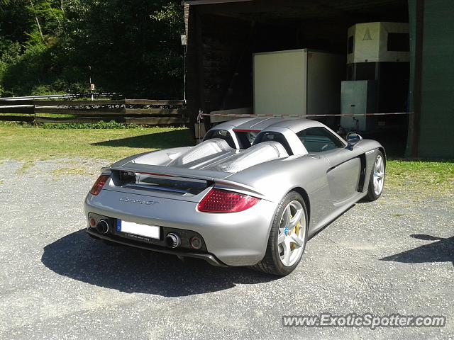 Porsche Carrera GT spotted in Adenau, Germany