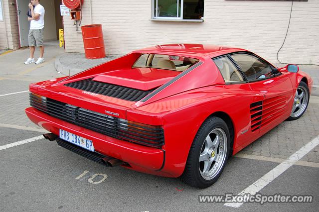 Ferrari Testarossa spotted in Johannesburg, South Africa