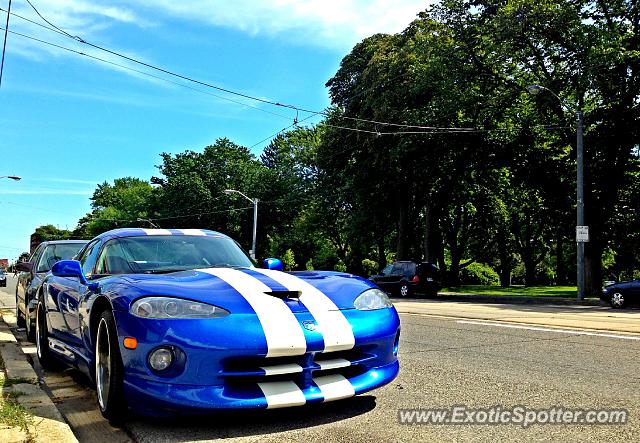 Dodge Viper spotted in Toronto, Canada