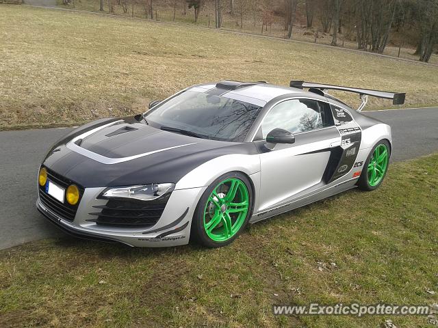 Audi R8 spotted in Nürburgring, Germany