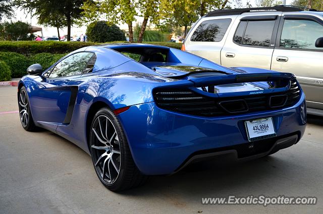 Mclaren MP4-12C spotted in Dallas, Texas