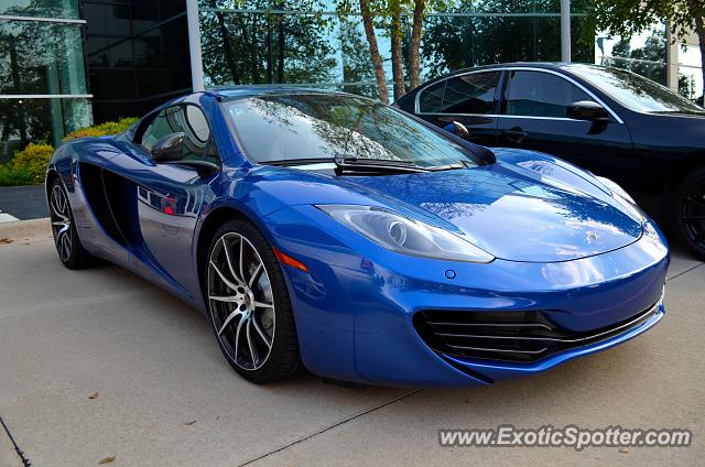 Mclaren MP4-12C spotted in Dallas, Texas