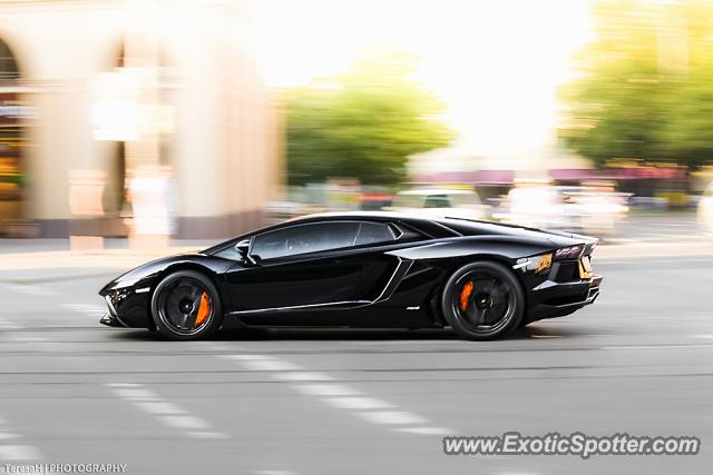 Lamborghini Aventador spotted in Munich, Germany