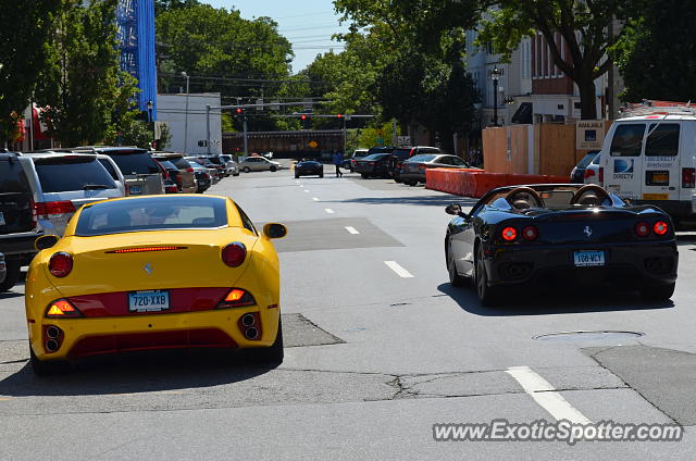 Ferrari California spotted in Greenwich, Connecticut