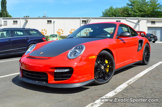 Porsche 911 GT2 spotted in Greenwich, Connecticut