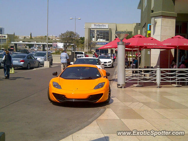 Mclaren MP4-12C spotted in Pretoria, South Africa