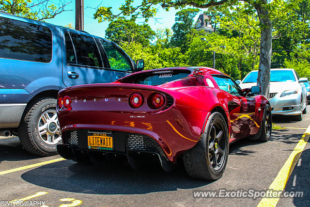 Lotus Elise spotted in Greenwich, Connecticut