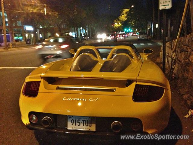 Porsche Carrera GT spotted in Fairfield, Connecticut