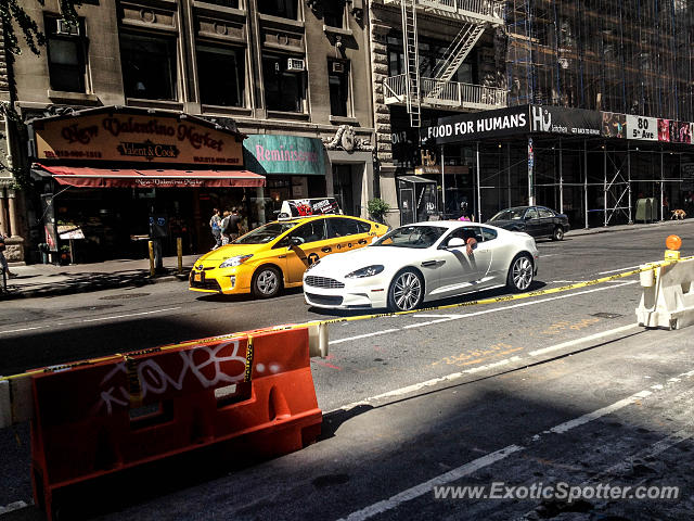 Aston Martin DBS spotted in New York, New York