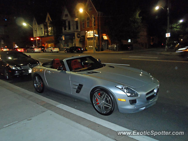 Mercedes SLS AMG spotted in Toronto, Canada