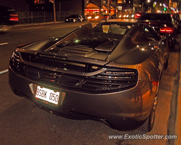 Mclaren MP4-12C spotted in Toronto, Canada