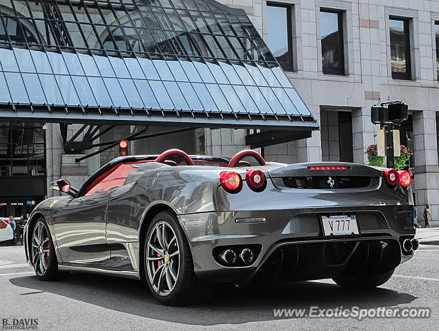 Ferrari F430 spotted in Boston, Massachusetts