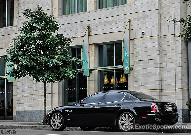 Maserati Quattroporte spotted in Boston, Massachusetts