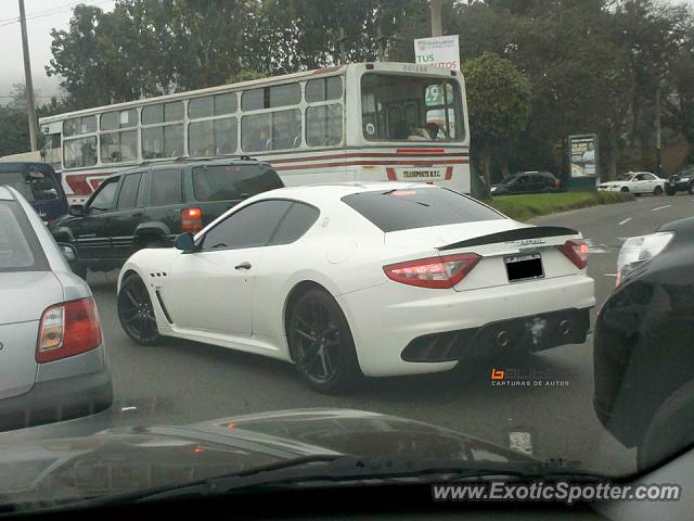 Maserati GranTurismo spotted in Lima, Peru