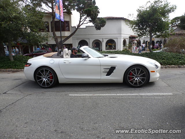 Mercedes SLS AMG spotted in Carmel, California