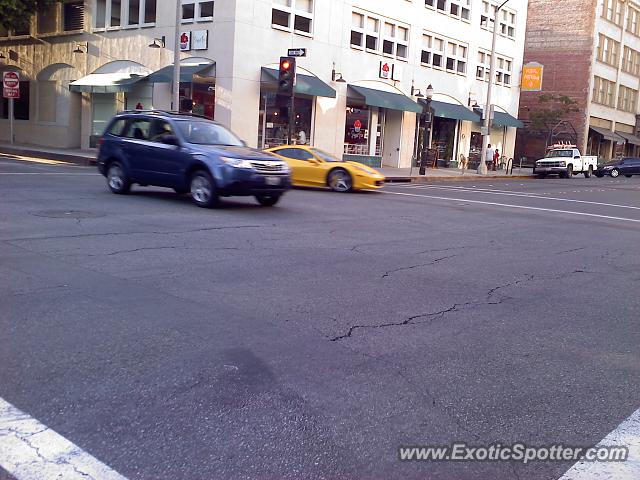 Ferrari 458 Italia spotted in Pasadena, California