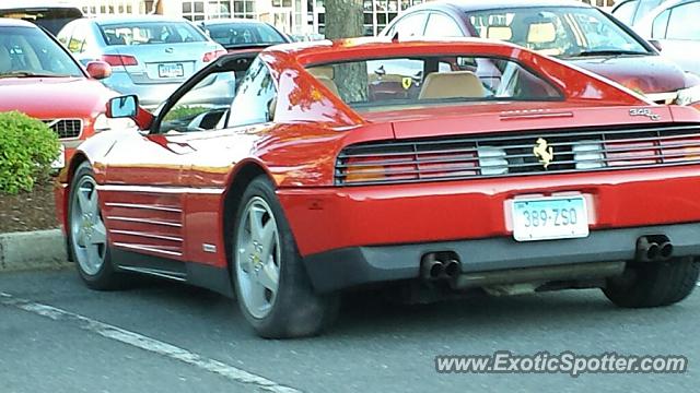 Ferrari 348 spotted in Newtown, Connecticut