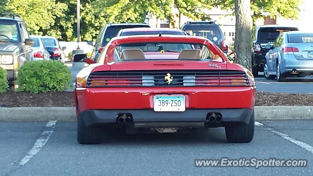 Ferrari 348 spotted in Newtown, Connecticut