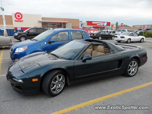 Acura NSX spotted in Winnipeg, Canada