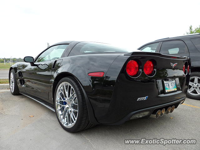 Chevrolet Corvette ZR1 spotted in Winnipeg, Canada