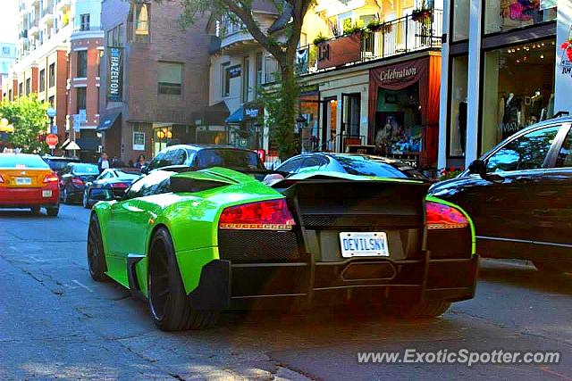 Lamborghini Murcielago spotted in Toronto, Canada