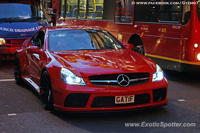 Mercedes SL 65 AMG spotted in London, United Kingdom