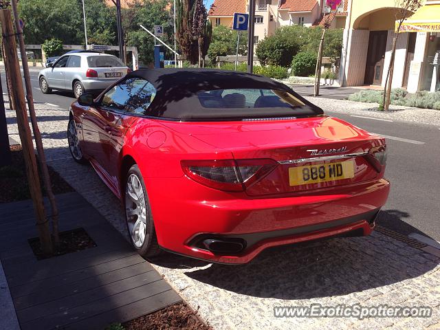 Maserati GranCabrio spotted in Vilamoura, Portugal