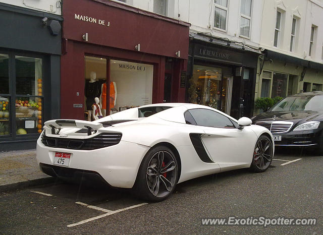 Mclaren MP4-12C spotted in London, United Kingdom