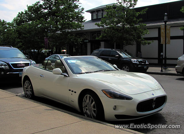 Maserati GranCabrio spotted in Columbus, Ohio