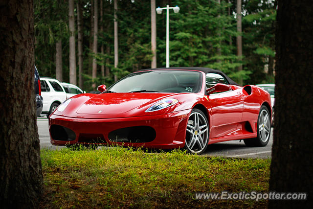 Ferrari F430 spotted in Saratoga Springs, New York