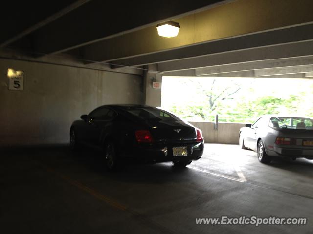 Bentley Continental spotted in Summit, New Jersey