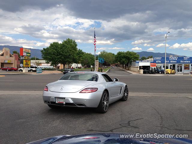 Mercedes SLS AMG spotted in Albuquerque, New Mexico