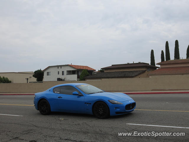 Maserati GranTurismo spotted in Rowland Heights, California