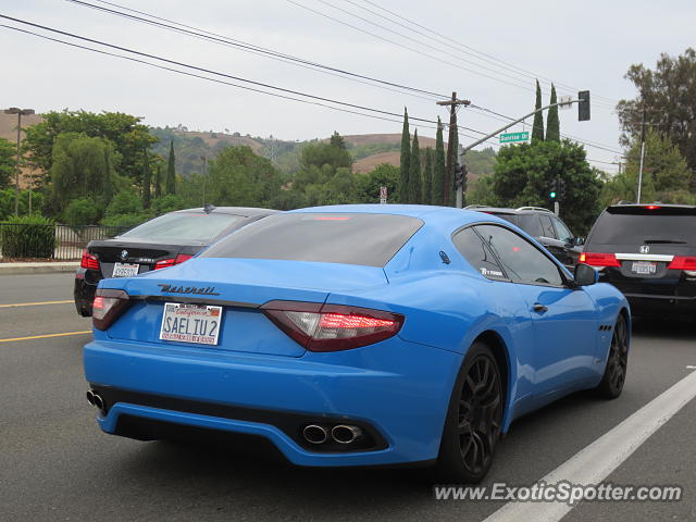 Maserati GranTurismo spotted in Rowland Heights, California